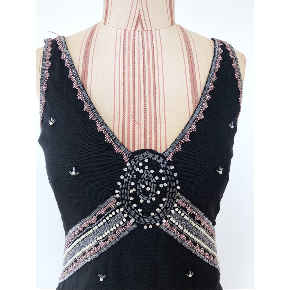 French Connection Embellished Cocktail Dress. Size 2 - Picture 5 of 6